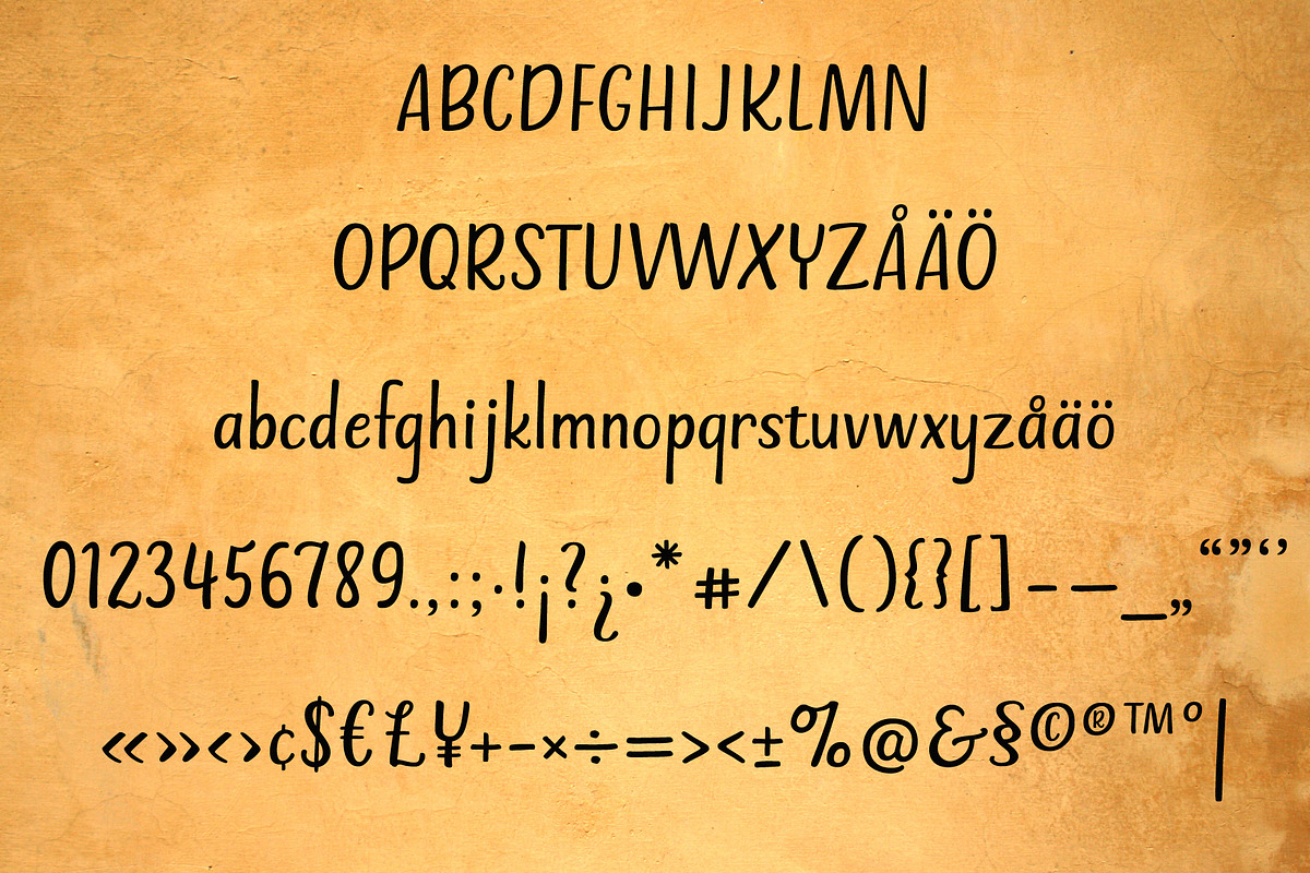 Indigo Love a Sans Serif Font preview 8