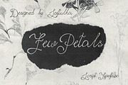 Few Petals. Dreamy Script Typeface, a Script Font by softulka (Thumbnail 7 of 7)