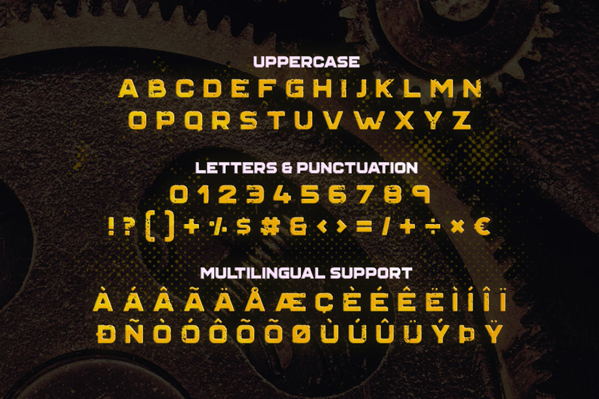 Grind Typeface, a Font by Tugcu Design Co. (Photo 2 of 5)