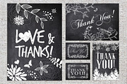 Massive Chalk Wedding Bundle 60% off, an Invitation Template by SkyvaraSupply (Thumbnail 10 of 12)