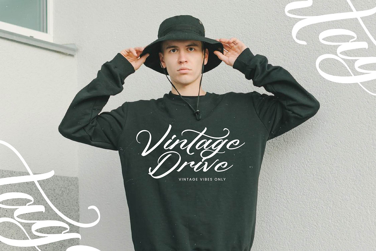 Machine Vintage Modern Stylish, a Script Font by Letterena Studios Script (Photo 9 of 15)