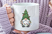 Gnome Christmas Sublimation PNG, an Illustration by CraftArtStudio (Thumbnail 3 of 4)