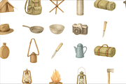 Camping Gear Set, an Object Graphic by RT Studio (Thumbnail 5 of 5)