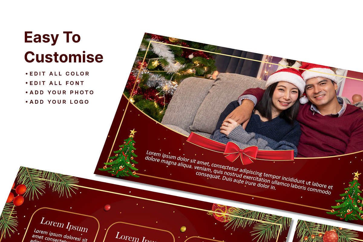 Merry Christmas Presentation, a Presentation Template by SKY CREATION (Photo 2 of 7)