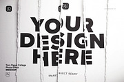 Torn Paper Collage Photo Effect, a Product Mockup by Custom Scene (Thumbnail 2 of 10)