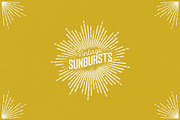 Vintage Sunbursts Vector Set of 20, a Graphic by CojoMoxon (Thumbnail 1 of 3)