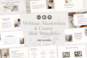 Webinar Masterclass Course Slideshow, a Presentation Template by Tabitha Emma (Thumbnail 1 of 9)