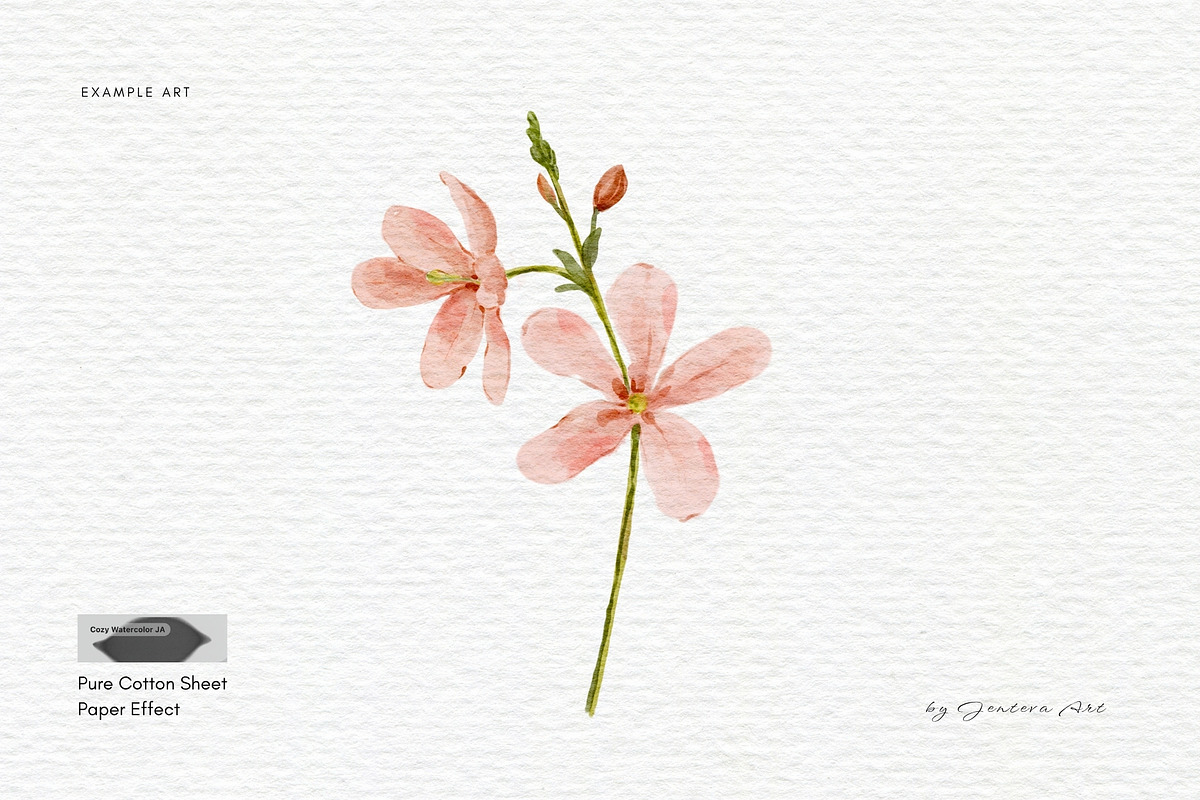 15 Procreate Watercolor Brushes, a Brush Add-On by Jenteva Art (Photo 8 of 13)