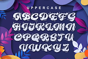 Retro Spring - Monogram, a Font by Dumadistyle (Thumbnail 3 of 8)