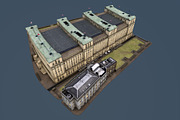 Ministry of Defence, London, UK, an Architecture 3D Model by Vertex Modelling (Thumbnail 2 of 9)