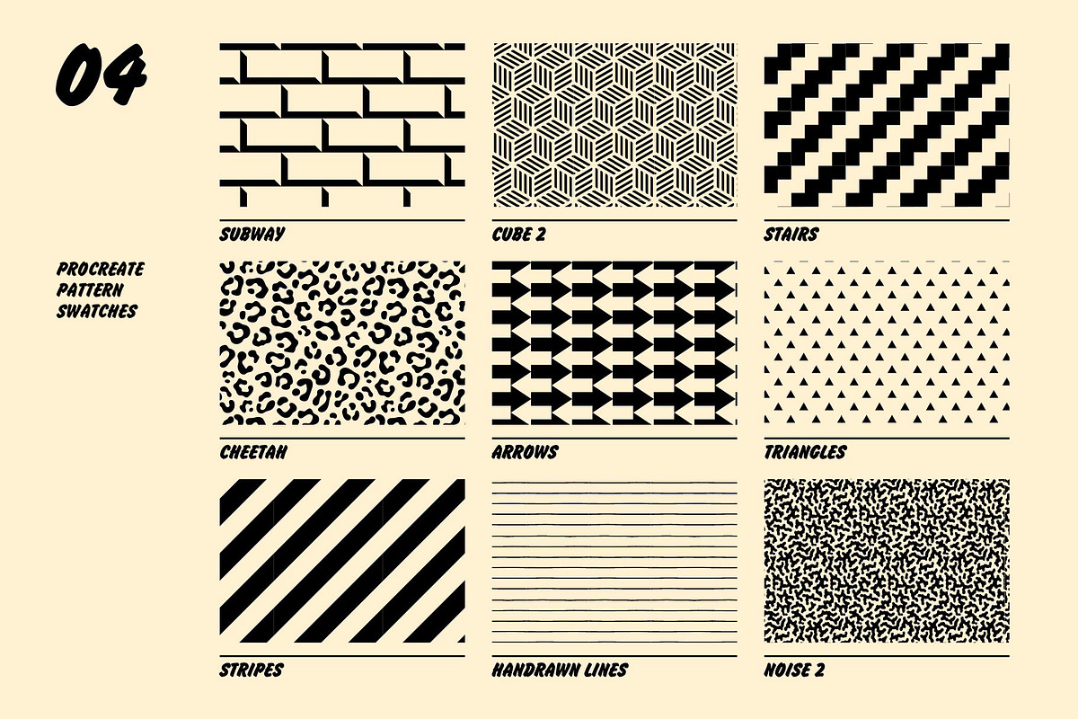 Multitone Procreate Swatches, a Brush Add-On by MightySHORT (Photo 5 of 9)