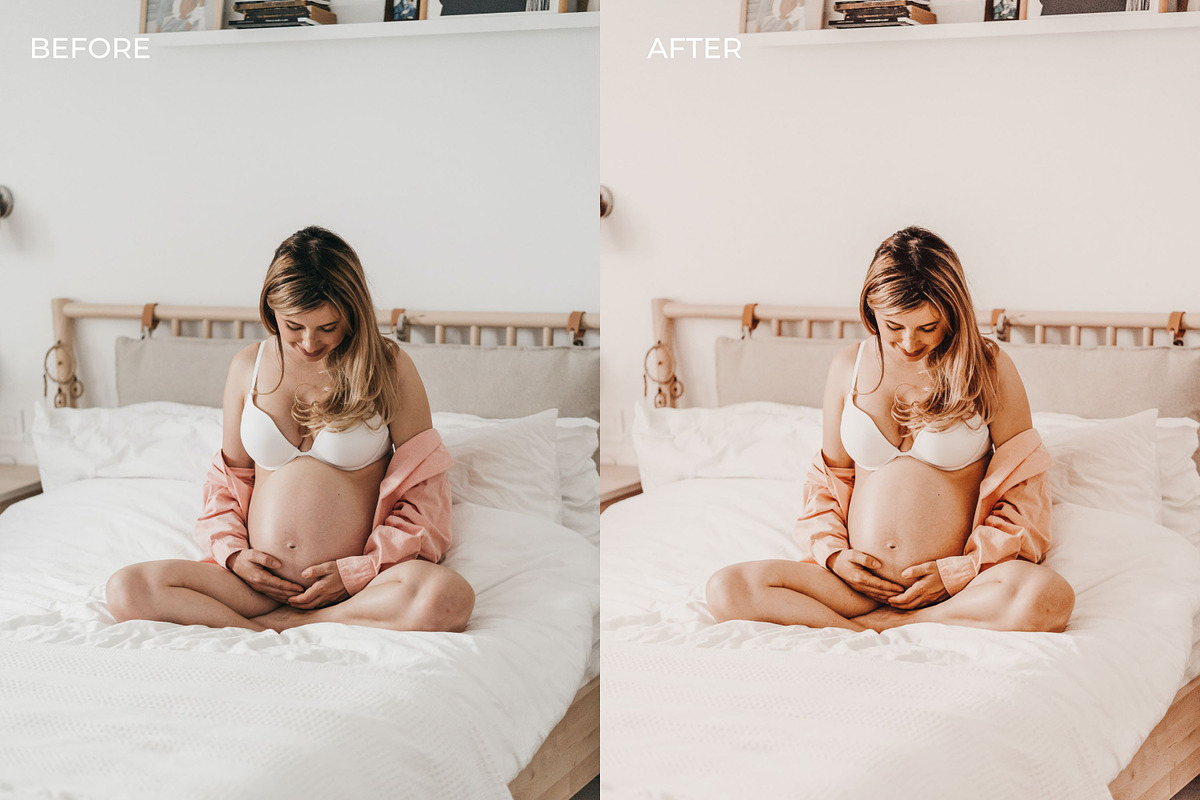 5 ROSE GOLD LIGHTROOM PRESETS, an Action Add-On by Emma Kate Creative (Photo 4 of 10)