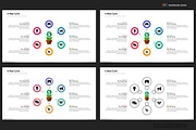 Cycle & Circles PowerPoint Templates, a Presentation Template by Warna Works (Thumbnail 16 of 28)