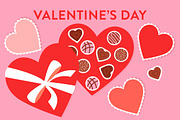 Vector Valentine's Day Hearts, an Illustration by Sarah Hearts (Thumbnail 1 of 3)