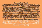 Ethna Italic, a Sans Serif Font by NREY (Thumbnail 4 of 5)