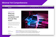 Flamingo - Ghost Blogging Theme, a Websites & App Template by Stylesheets.dev (Thumbnail 2 of 6)