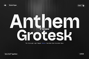 NV Anthem Grotesk – Grotesk Sans