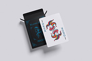 Playing Card Mockup, a Merchandise Mockup by Pikachudesign (Thumbnail 4 of 5)