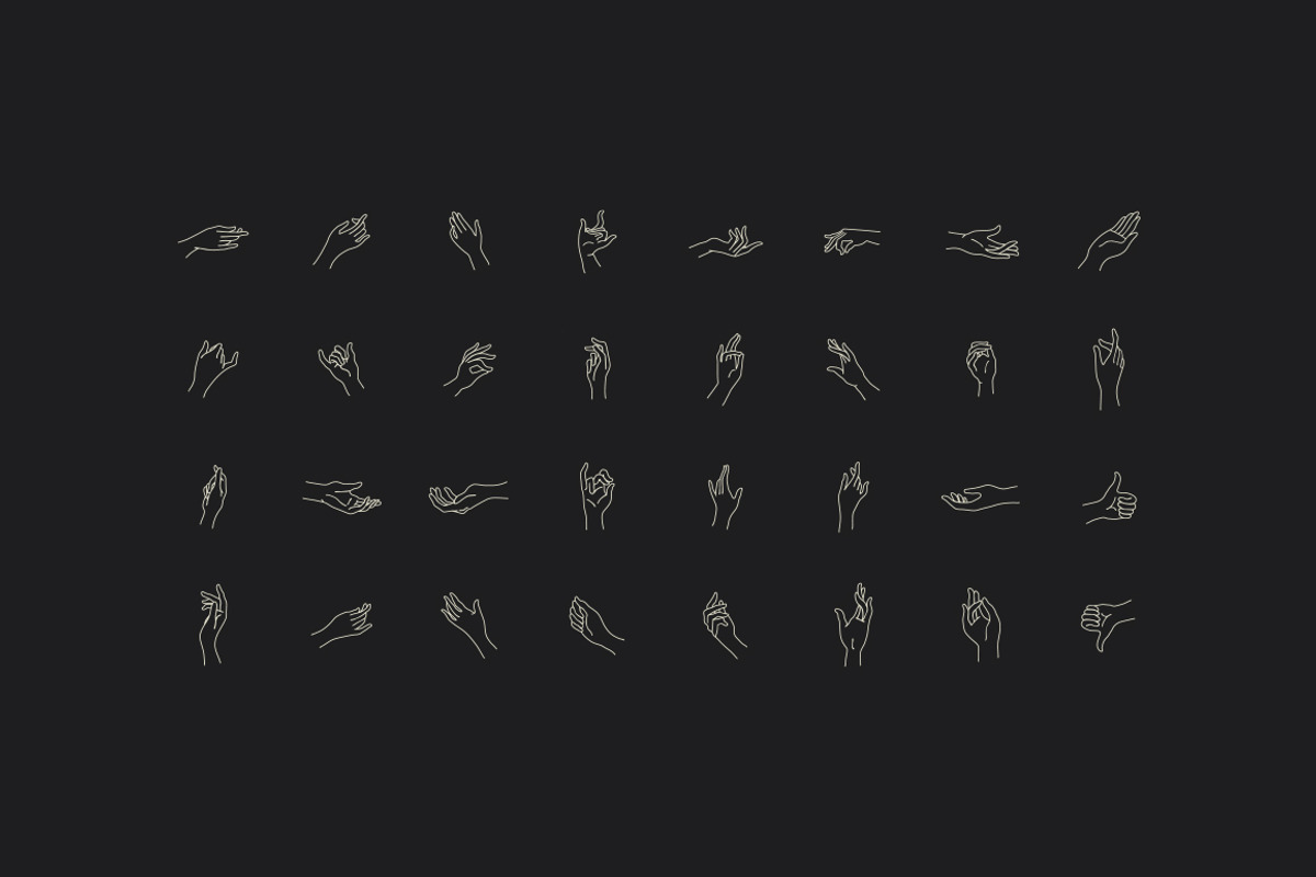Vector Hand Illustrations, a Person Illustration by Britt Fabello (Photo 4 of 7)