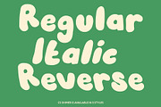 CS Shimer – Bubble Font, a Sans Serif Font by Craft Supply Co. (Thumbnail 3 of 8)