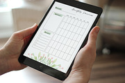 MONTHLY Planner PDF, a Stationery Template by J&T photo and design (Thumbnail 3 of 5)
