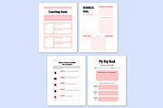 Personal Growth Goal Planner, a Stationery Template by Shumaya (Thumbnail 4 of 4)