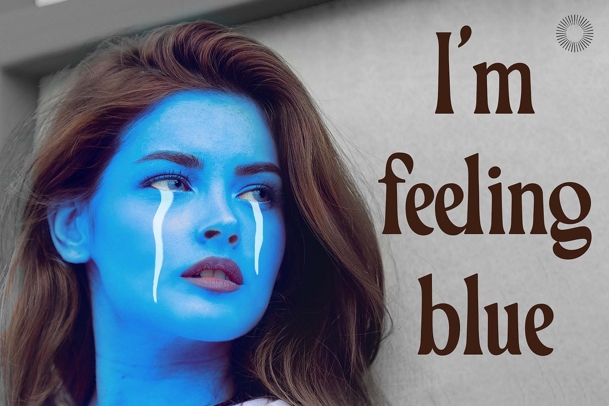 Midnight blue -Retro and psychedelic, a Serif Font by Setara Langit CreativeStd (Photo 2 of 10)