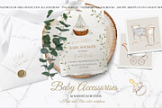 Sweet Maternity Watercolor Set, an Illustration by CrystalinaShop (Thumbnail 9 of 10)