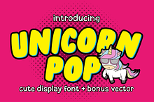 Unicorn Pop + Bonus Vector