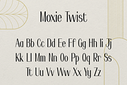 Moxie Twist - 1930s Typeface, a Sans Serif Font by HipFonts (Thumbnail 9 of 12)