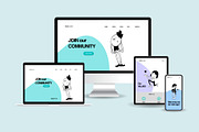 Fun & Expressive Character Kit, a Person Illustration by LorellaC (Thumbnail 3 of 4)