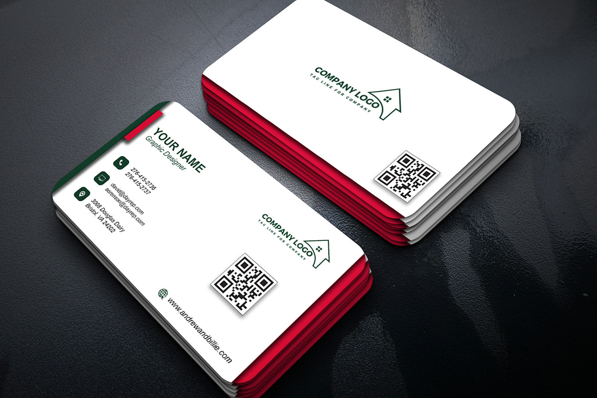 Modern Digital Business Card