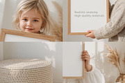 Kids Poster Mockups with Children, a Household Mockup by Alisles (Thumbnail 4 of 11)