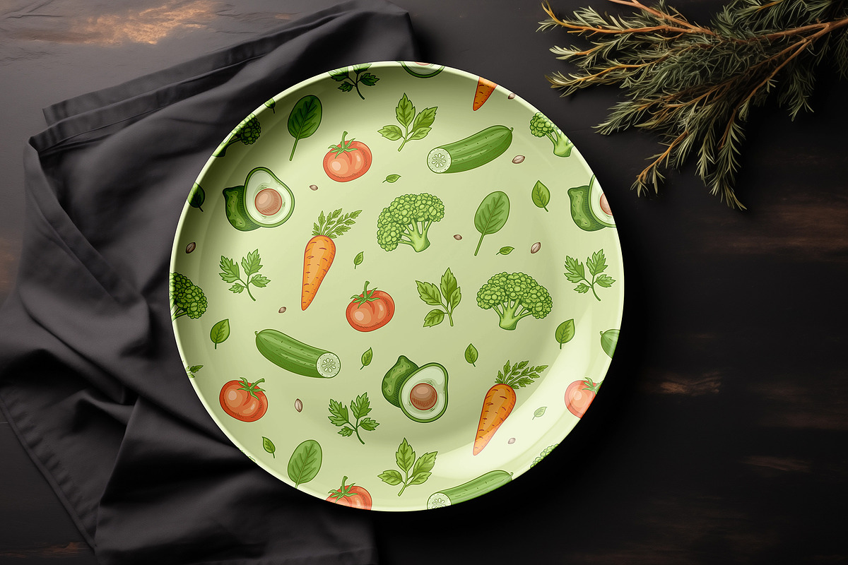 Organic Food and Eco Grocery Kit, a Food Illustration by Artspace (Photo 11 of 11)