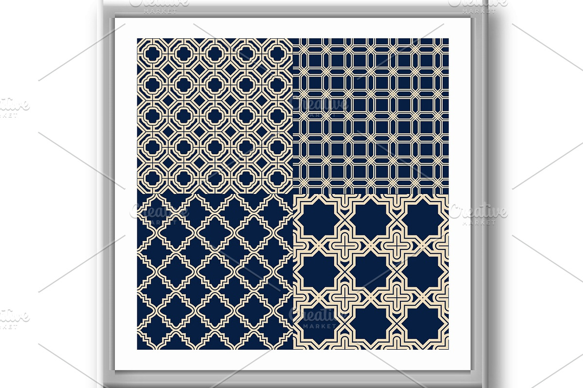 Abstract geometry patterns in, a Pattern Graphic by RODINA (Photo 3 of 3)