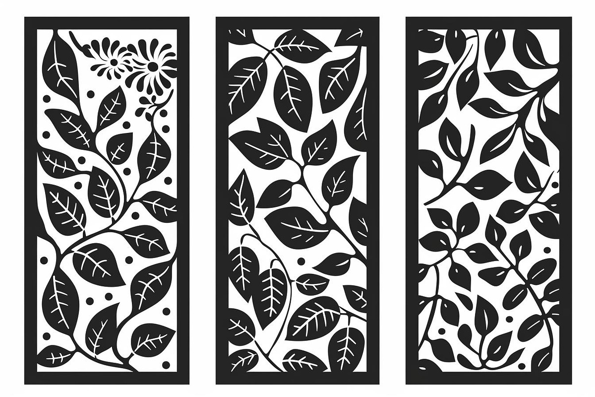 Wall panel laser cut design vector, an Illustration by Amazin_art (Photo 3 of 10)