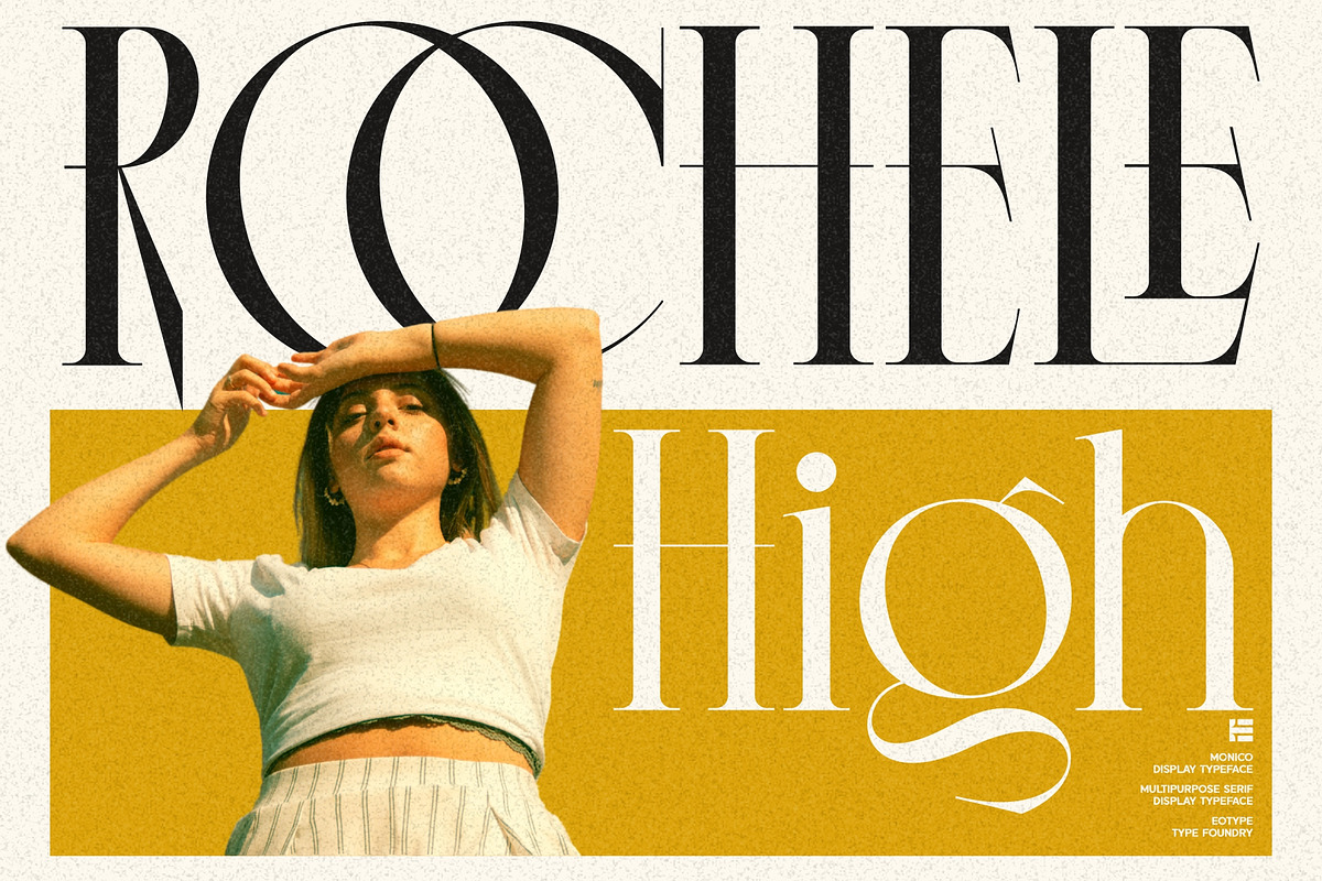 Monico Display Font, a Serif Font by Eotype Studio (Photo 6 of 11)