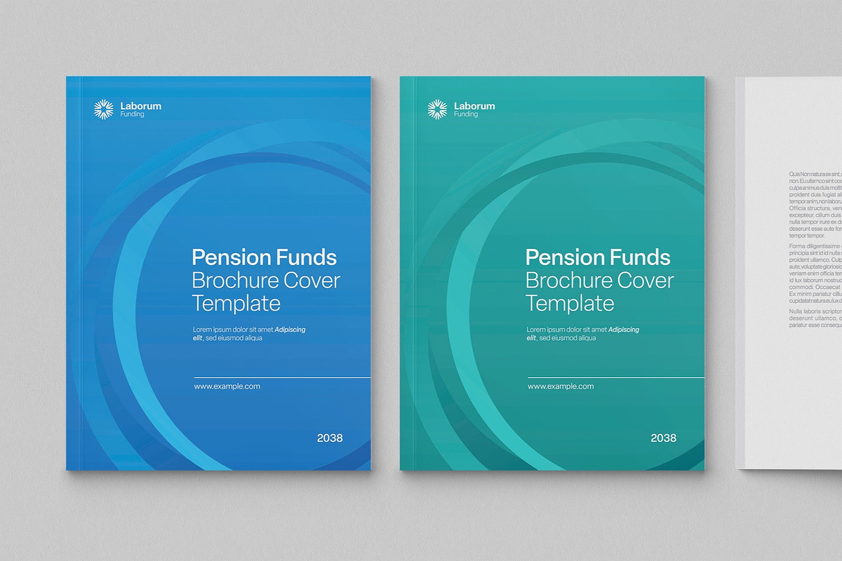 Corporate Brochure Cover Template, a Brochure Template by BrandPacks (Photo 2 of 6)