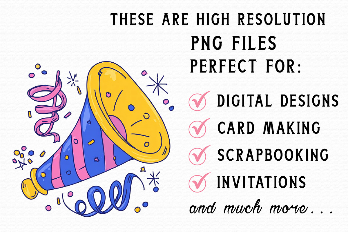 New Year Clipart Bundle, an Illustration by Libby Wishes (Photo 3 of 8)