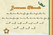 Hamilangton - Retro Display Font, a Script Font by Dhabee (Thumbnail 6 of 17)