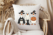 Halloween Goose PNG, Boo Ghost Goose, an Illustration by Libby Wishes (Thumbnail 6 of 6)
