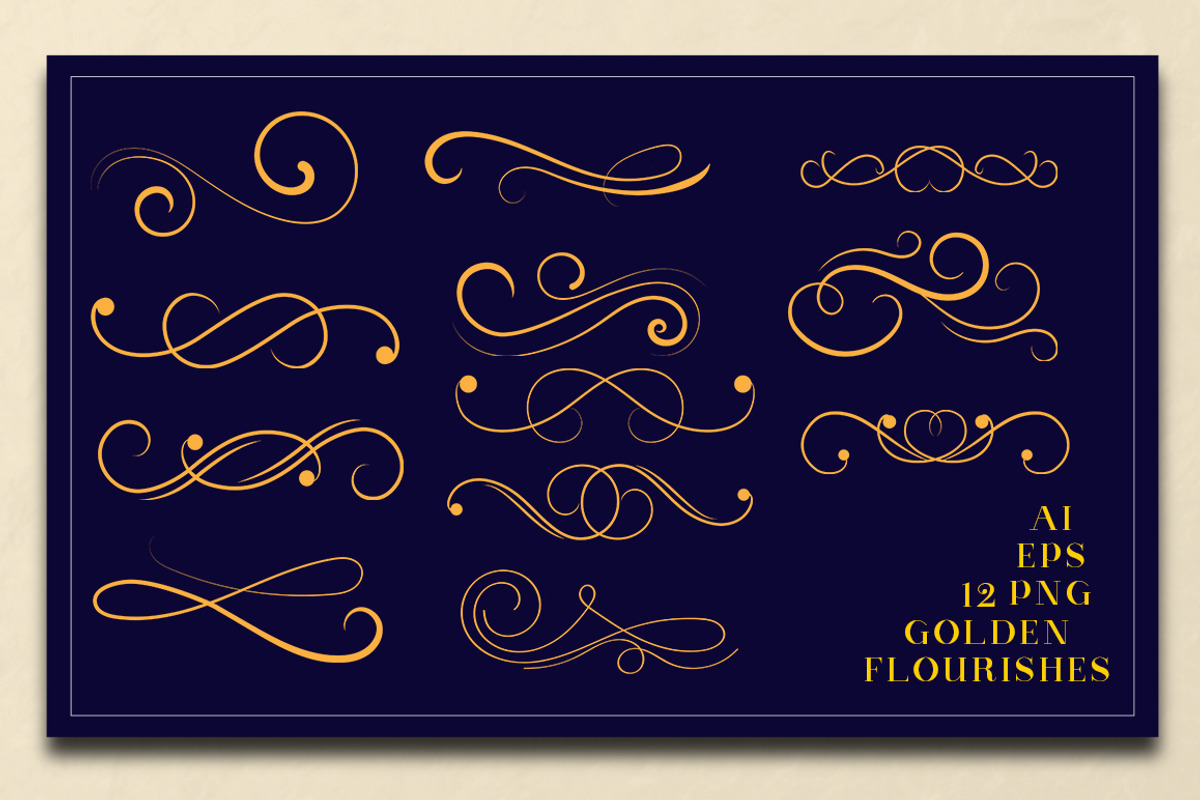 Vintage Decorative Flourishes Pack, an Object Graphic by Design Unique (Photo 11 of 11)