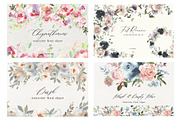 Watercolor Floral Bundle 90 in1, an Animal Illustration by whiteheartdesign (Thumbnail 44 of 50)