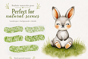 Procreate Watercolor Grass Brushes, a Brush Add-On by HopeArtIllustration (Thumbnail 2 of 7)