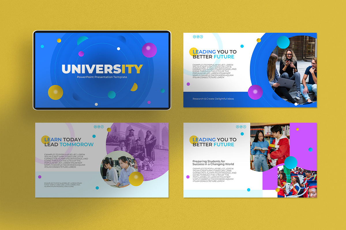 Education Learning Presentation, a Presentation Template by Dream-Lab (Photo 2 of 7)