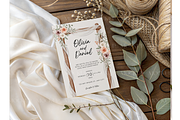 Rustic Eucalyptus Card Mockup, a Product Mockup by MockupWizard (Thumbnail 2 of 3)