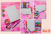 Mockup Photos for Paper and Design, a Print Template by Dear Darling Design (Thumbnail 11 of 13)