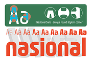 Nasional Sans, a Font by Jetsmax® Studio (Thumbnail 3 of 10)