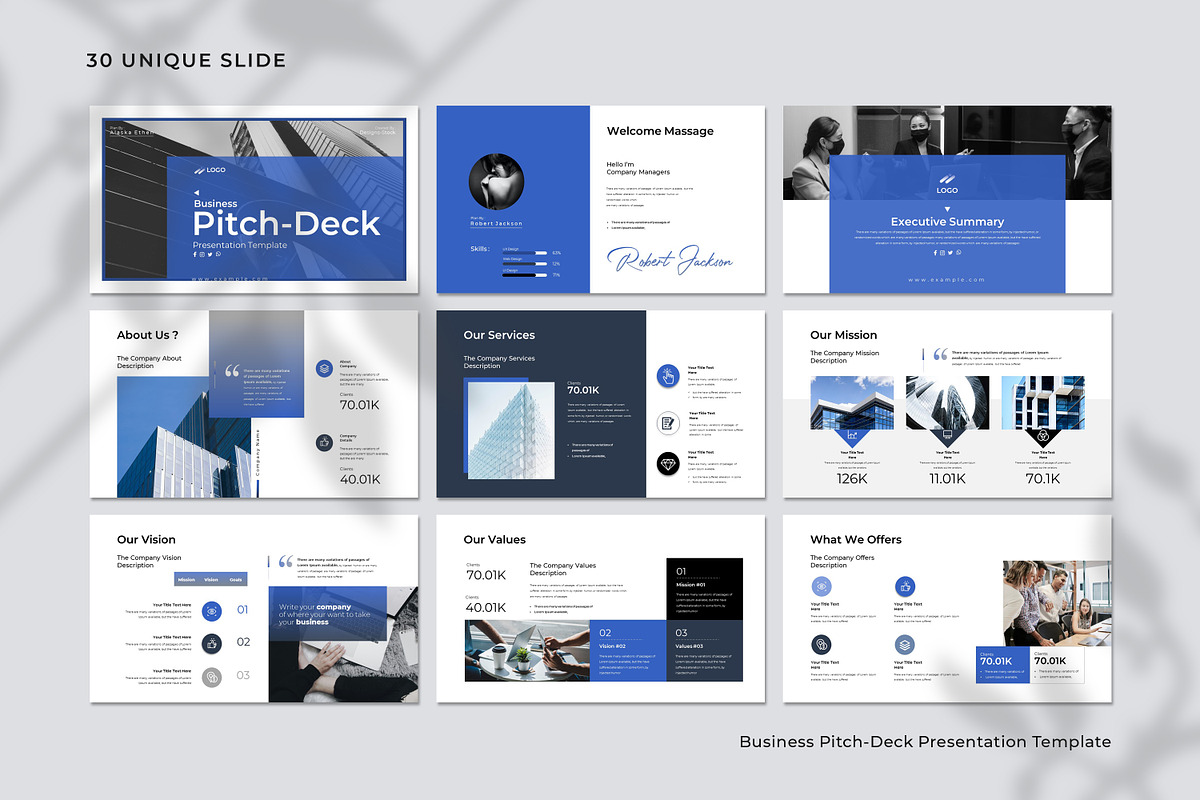 Business Pitch-Deck Presentation Tem preview 6