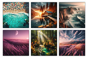 Summer Background, an Illustration by RobertsArt (Thumbnail 2 of 5)